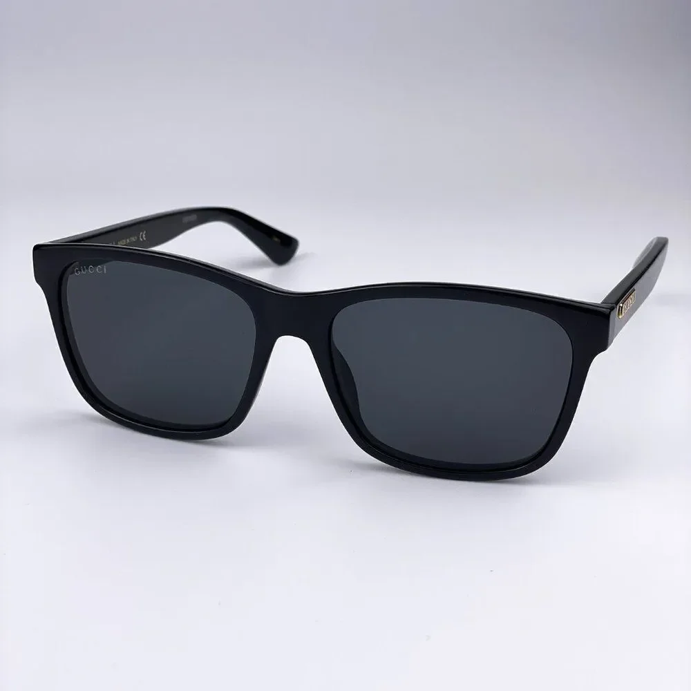 NEW GUCCI GG0746S 001 Black Men Unisex Woman Sunglasses